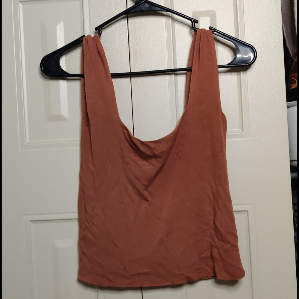 Knit tank top